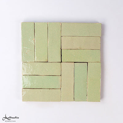 Green-sage-rectangular-Bejmat-Tiles-Handmade-in-Morocco-Terracotta-Backsplash-Floor-wall-Kitchen-Bathtoom-Marrakech-tile-Fez-Clay-kitchen-Ryad-tiles-Authentic-Moroccan1
