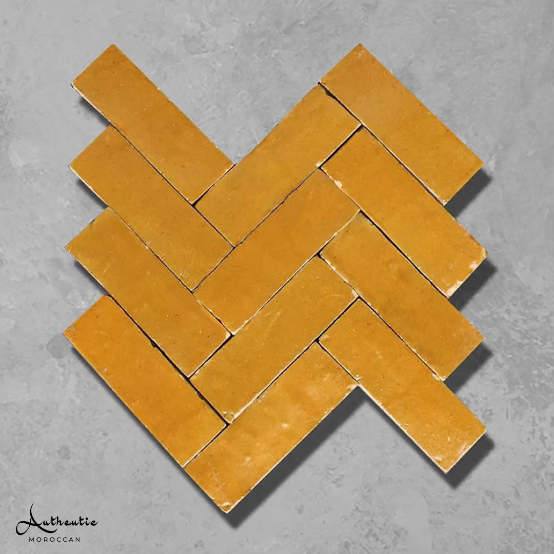 Yellow-rectangular-Bejmat-Tiles-Handmade-in-Morocco-Terracotta-Backsplash-Floor-wall-Kitchen-Bathtoom-Marrakech-tile-Fez-Clay-kitchen-Ryad-tiles-Authentic-Moroccan1