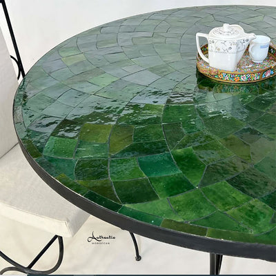 Moroccan-Mosaic-Table-Garden-Outddor-round-table-tiles-handmaded-rustic-green-turquoise-Authentic-Moroccan1