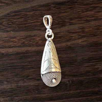 Moroccan Sterling silver pendant, SP10