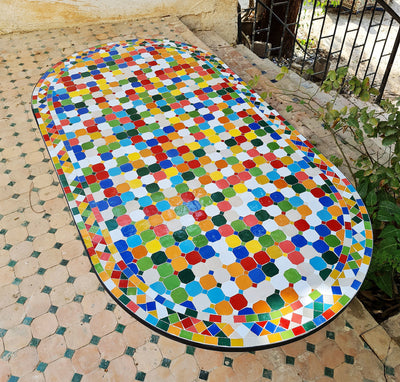 Mosaic Oval Table - 2004