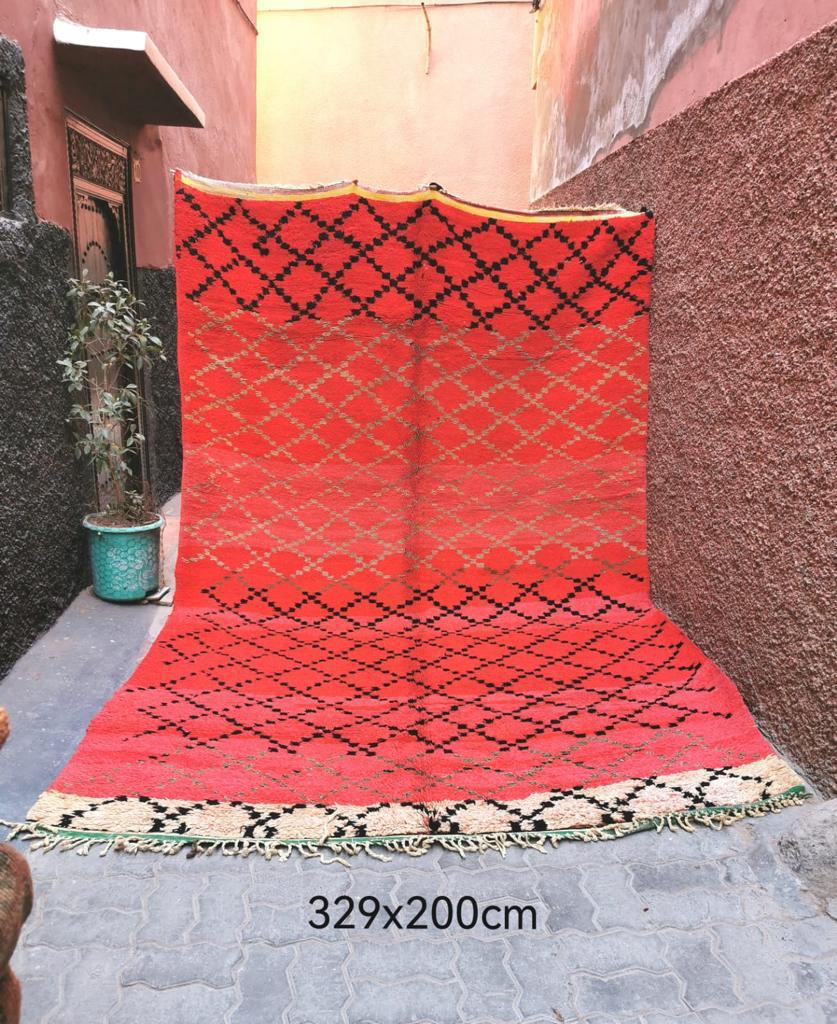 Moroccan Vintage Rug - Authentic Moroccan