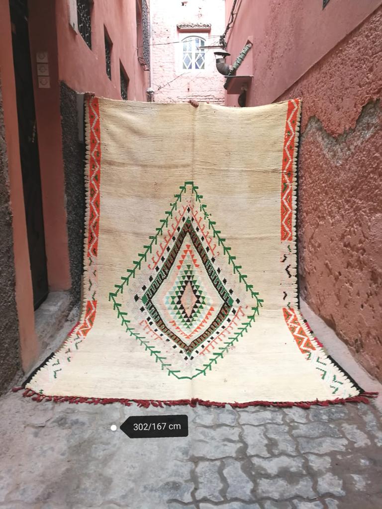 Moroccan Vintage Rug - Authentic Moroccan