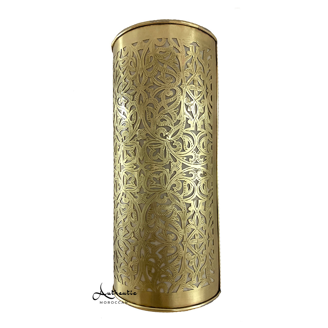 Moroccan Wall Sconce - Authentic Moroccan - Wall Lights-Moorish Brass Design wall Lamp