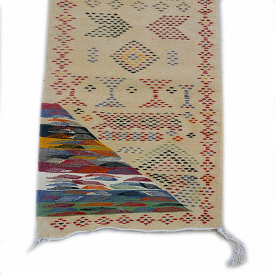 FLATWEAVE Tazenakht Kilim Runner - 240X60 - TKR051