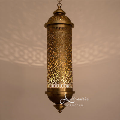Moroccan Cylindrical Ceiling Lamp Chandelier Handmade Design Pendant Light - Authentic Moroccan